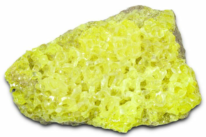 Bright-Yellow Sulfur Crystals - Bolivia #359299
